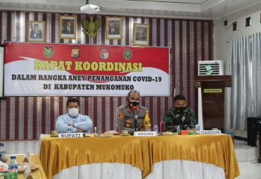 Penanggulangan Covid-19, Polres Mukomuko Tegaskan 3M