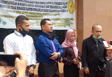 Sidang Perkara Gugatan Konferensi Pers Gugas Covid-19 Ditunda