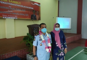 Pisah Sambut Kalapas II A Batam Dilakukan Secara Virtual