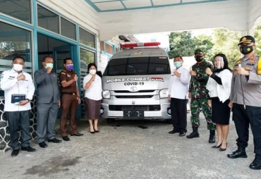 Bupati Karo Launching Mobile PCR Hasil Swab Keluar Dalam Waktu 3 Jam