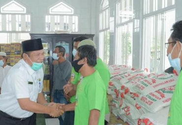 Walikota Padangsidimpuan Hadiri Acara Amal BKM Masjid Samora