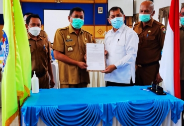 Bupati Karo dan Deliserdang Teken Kesepakatan Peningkatan Jalan Barusjahe-Rumah Liang