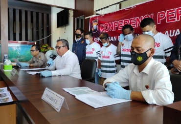 Empat Pelaku Tindak Pidana Curas Diamankan Polisi