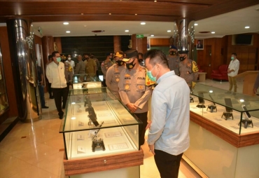 Kapolda Kepri Kunjungi Kawasan Objek Vital PT Sat Nusa Persada 