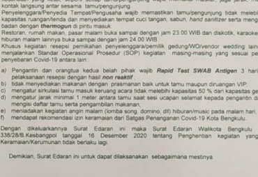 Pemkot Perbolehkan Resepsi Pernikahan Berikut Ketentuannya