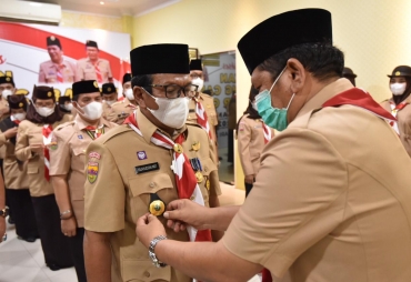 Pengurus Mabicab dan Kwarcab Gerakan Pramuka Padangsidimpuan Resmi Dilantik