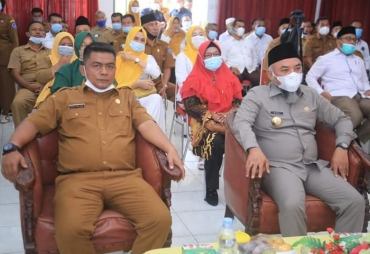 Bupati Labuhanbatu Hadiri Pelantikan FK2S SD dan SMP