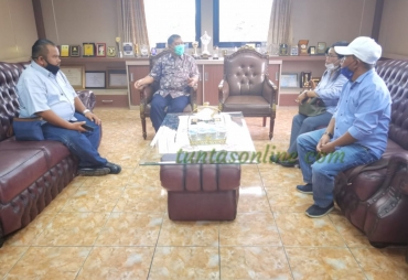 Bawaslu Karo Sampaikan Keluh Kesahnya kepada Bupati