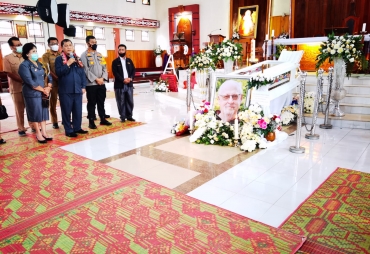 Pastor Leo Wafat Bupati Karo dan Forkopimda Ungkapkan Rasa Berduka