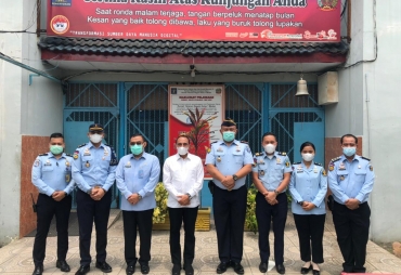 Gubsu Edy Sambangi Rutan Kelas 1A Medan