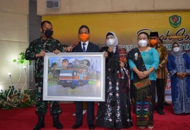 Dandim 0212 Hadiri Pisah Sambut Bupati Tapsel