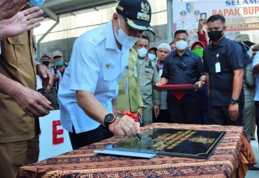 Peresmian TPI Bupati Batu Bara Harapkan Tata Kelola Bersih di Kota Tanjung Tiram