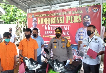 Jual Sepeda Motor Curian di Marketplace Pemuda Ini Diamankan Polres Batu Bara