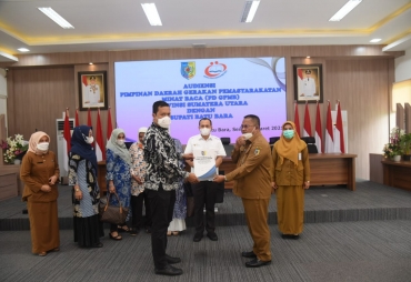 PD GPMB Apresiasi Pemkab Batu Bara Dirikan 132 Perpus Desa