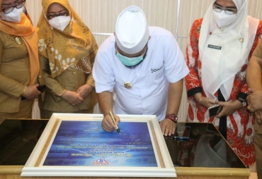 Resmikan Ruang Isolasi dan Operasi RSHD Walikota Helmi Komitmen Tingkatkan Pelayanan Kesehatan