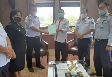 BPTD Wilayah II Sumut Serahkan Dokumen BAST ke Pemkab Karo