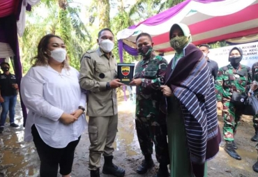 Pangdam I/BB Tinjau Kecamatan STTU Jehe