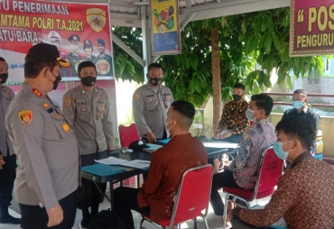 Kapolres Batu Bara Berikan Semangat Kepada Calon Siswa Akpol