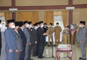 Lakukan Penyegaran Walikota Bengkulu Lantik 94 Pejabat Struktural
