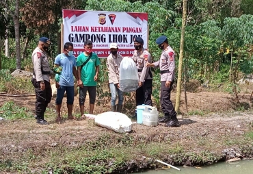 Polda Aceh Dukung Program Kampung Tangguh Tahun 2021