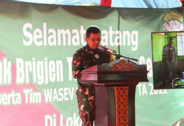 Brigjen TNI G Taufan Gestoro Apresiasi Kinerja Satgas TMMD Kodim 0111 Bireuen