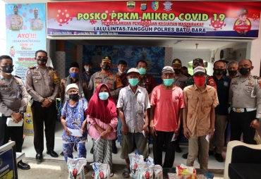 Kapolres Batu Bara Tetap Himbau Masyarakat Taati Prokes Covid-19