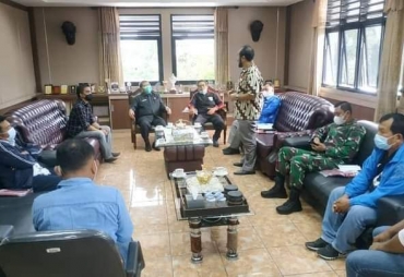 Bupati Karo Sambut Kunjungan Askab PSSI