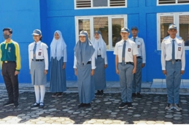 Disporapar Way Kanan Fasilitasi Latihan Paskibra