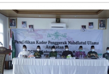 Bupati Way Kanan Hadiri Pembukaan PKPNU Angkatan V