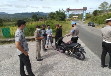 Polres Pakpak Bharat Rutinkan Giat Ops Yustisi