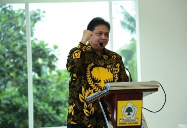 Airlangga Hartarto Buka Raker dan Rapim I Partai Golkar Sumut 