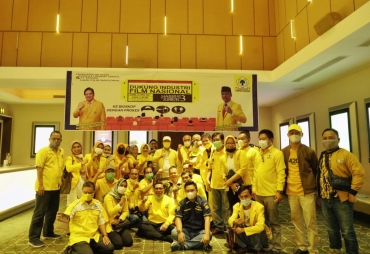 Nobar Film Habibie Ainun Golkar Bengkulu Dukung Perfilman Nasional Bangkit