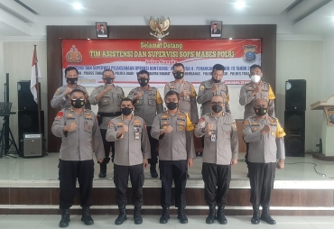Dukung Pemerintah Dalam Penanganan Pandemi Covid-19 5 Polres Gelar Supervisi dan Asistensi