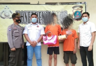 Tekab Polsek Sunggal Medan Berhasil Mengamankan Dua Penjambret