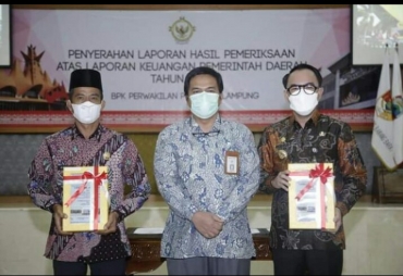 Pemkab Way Kanan Torehkan Opini WTP ke-11