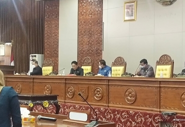 Rapat Paripurna Pengesahan Raperda RTRW Ditunda