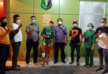 Polsek Delitua Tangkap Pelaku Pembunuhan di Kuburan Cina