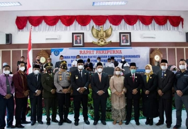 Pj Bupati Labuhanbatu Hadiri Rapat Paripurna