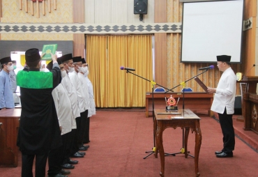 Lantik Pengurus Baznas Gubernur Rohidin Minta Program Zakat Tepat Sasaran