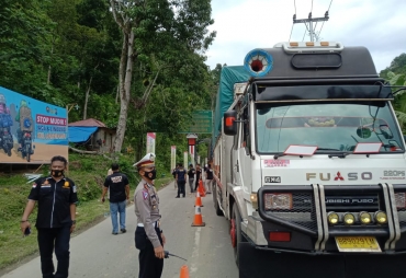 Ops Ketupat Toba 2021 Polda Sumut Putar Balik 349 Kendaraan