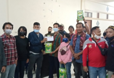 Bob Andika Berbagi Rezeki dan Serap Aspirasi Bersama Wartawan