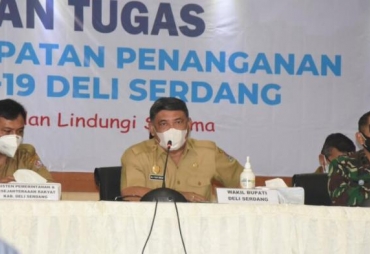Berdasarkan Data PPKM Mikro Kabupaten Deli Serdang Masuk Zona Kuning