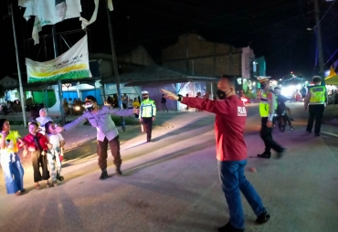 Jaga Kondusifitas Polres Batu Bara Terus Giatkan Patroli Malam