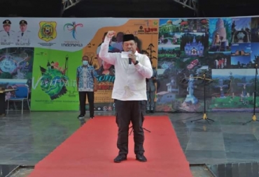 Bupati Dairi Hadiri Event Pesona Dairi Beriman Di TWI Sitinjo