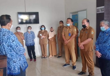 Pasca Cuti Wabup Pakpak Bharat Bersama Sekda Lakukan Sidak