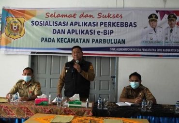 Bupati Dairi Canangkan Penggunaan Aplikasi Perkebbas dan E-Bip di Parbuluan 