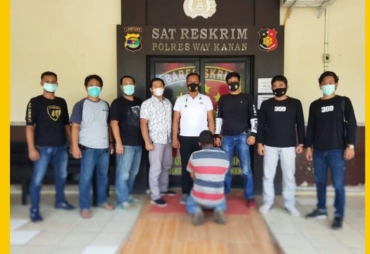 Polres Way Kanan Ciduk Pelaku Pemerasan Sopir Truk