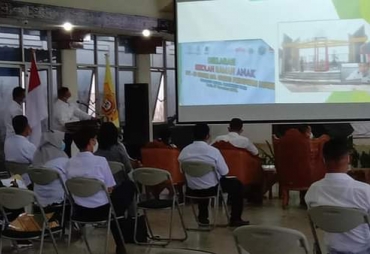 Kabupaten Dairi Ikuti Evaluasi KLA Secara Virtual