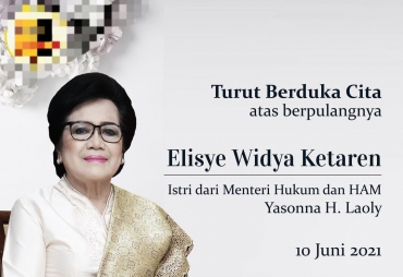 Istri Menkumham Yasonna H Laoly Dikabarkan Meninggal Dunia
