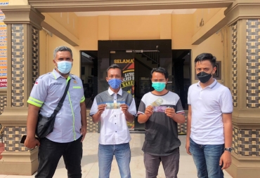 Dua Pelaku Pungli di Loket Bus Diamankan Satreskim Polres Batu Bara